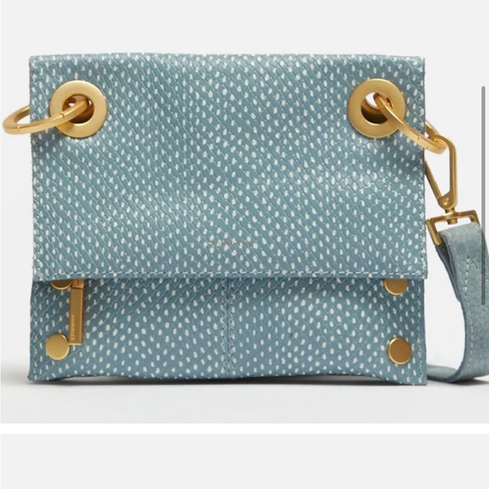 NWT Montana Small in Blue Bay Snake